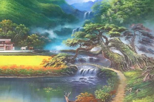 风水画挂在家里的最佳位置助你招财聚宝