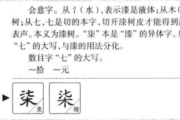为什么“柒”在现代命名中越来越受欢迎