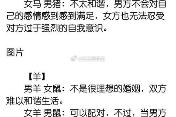 马年男女相配情况探讨