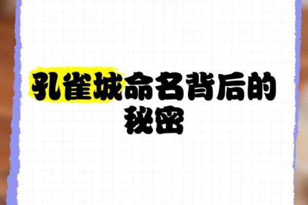 揭开名字的秘密：每个字背后的故事